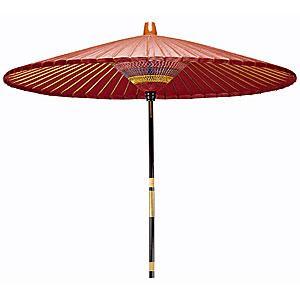 日式大紅傘